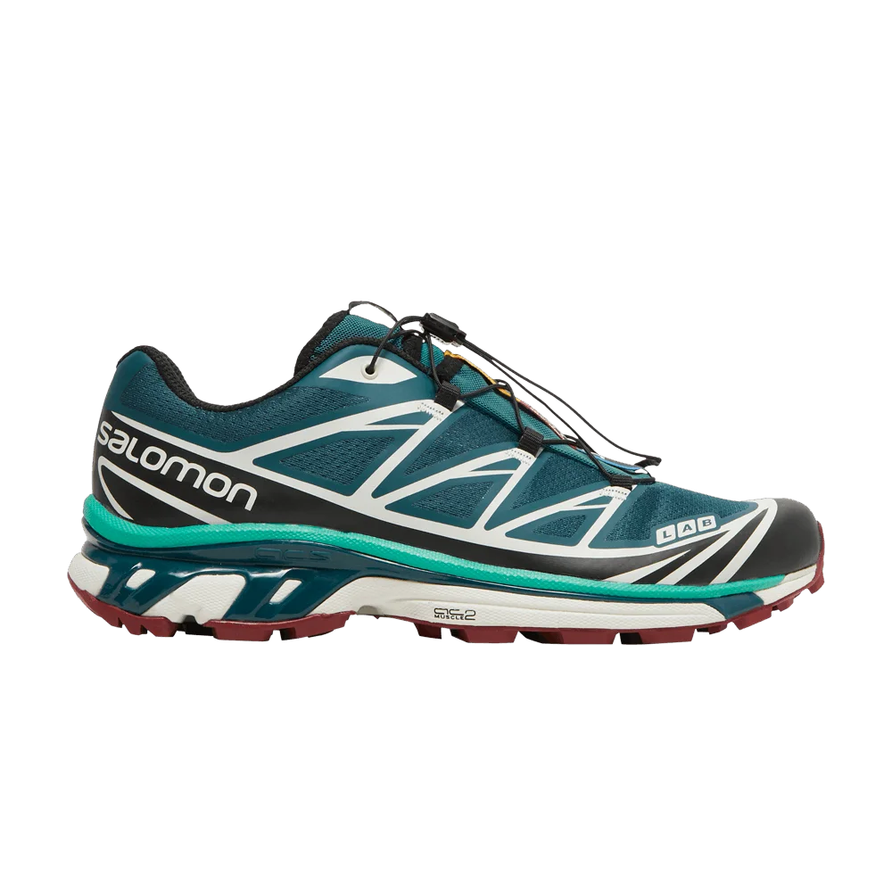 Кроссовки Salomon XT-6 'Deep Teal Biking Red'