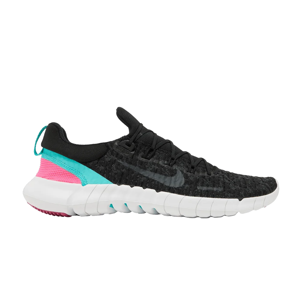Кроссовки Nike Free Run 5.0 'Black Dynamic Turquoise'