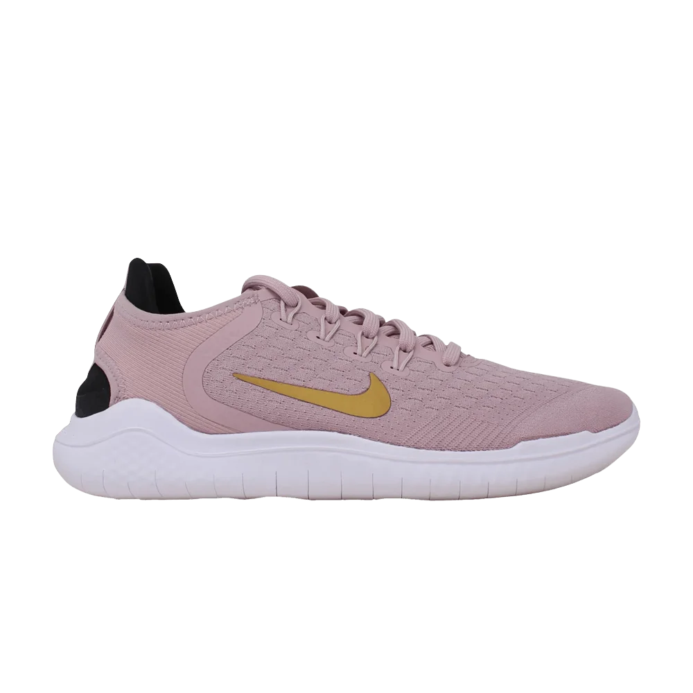 Кроссовки Nike Wmns Free RN 2018 'Plum Chalk Metallic Gold'