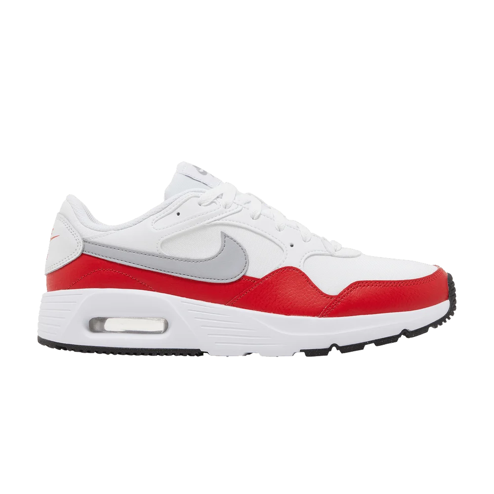 Кроссовки Nike Air Max SC 'White University Red'