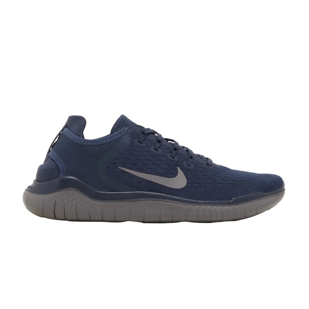 Кроссовки Nike Free RN 2018 'Thunder Blue Gunsmoke'