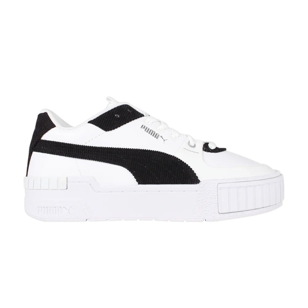Кроссовки Puma Wmns Cali Sport Corduroy 'White Black'