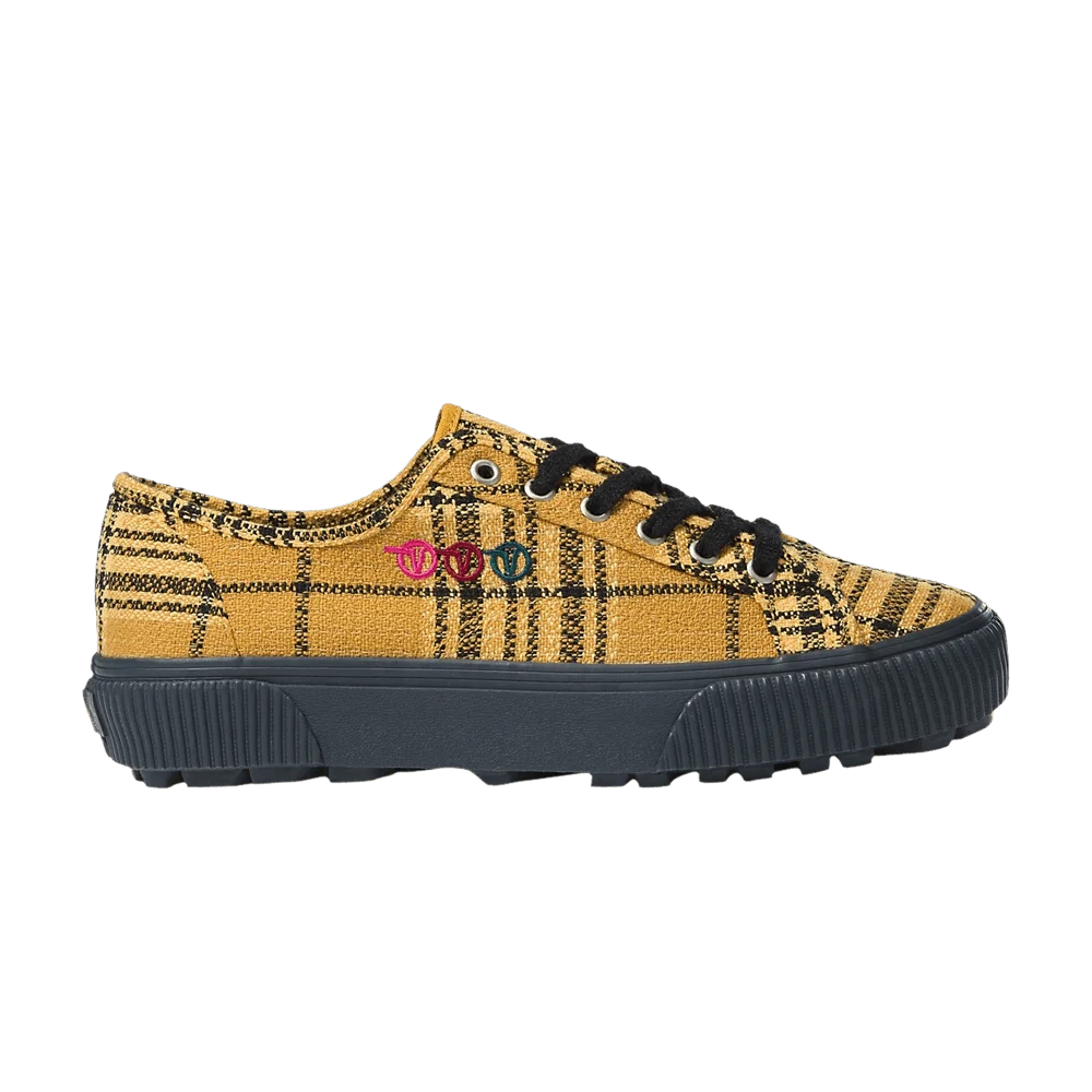 Кроссовки Vans Alex Knost x Lee-Ann Curren x Delridge SF 'Yellow Plaid'