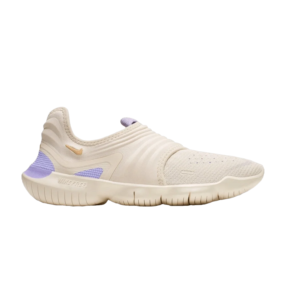 Кроссовки Nike Wmns Free RN Flyknit 3.0 'Light Cream Purple Agate'
