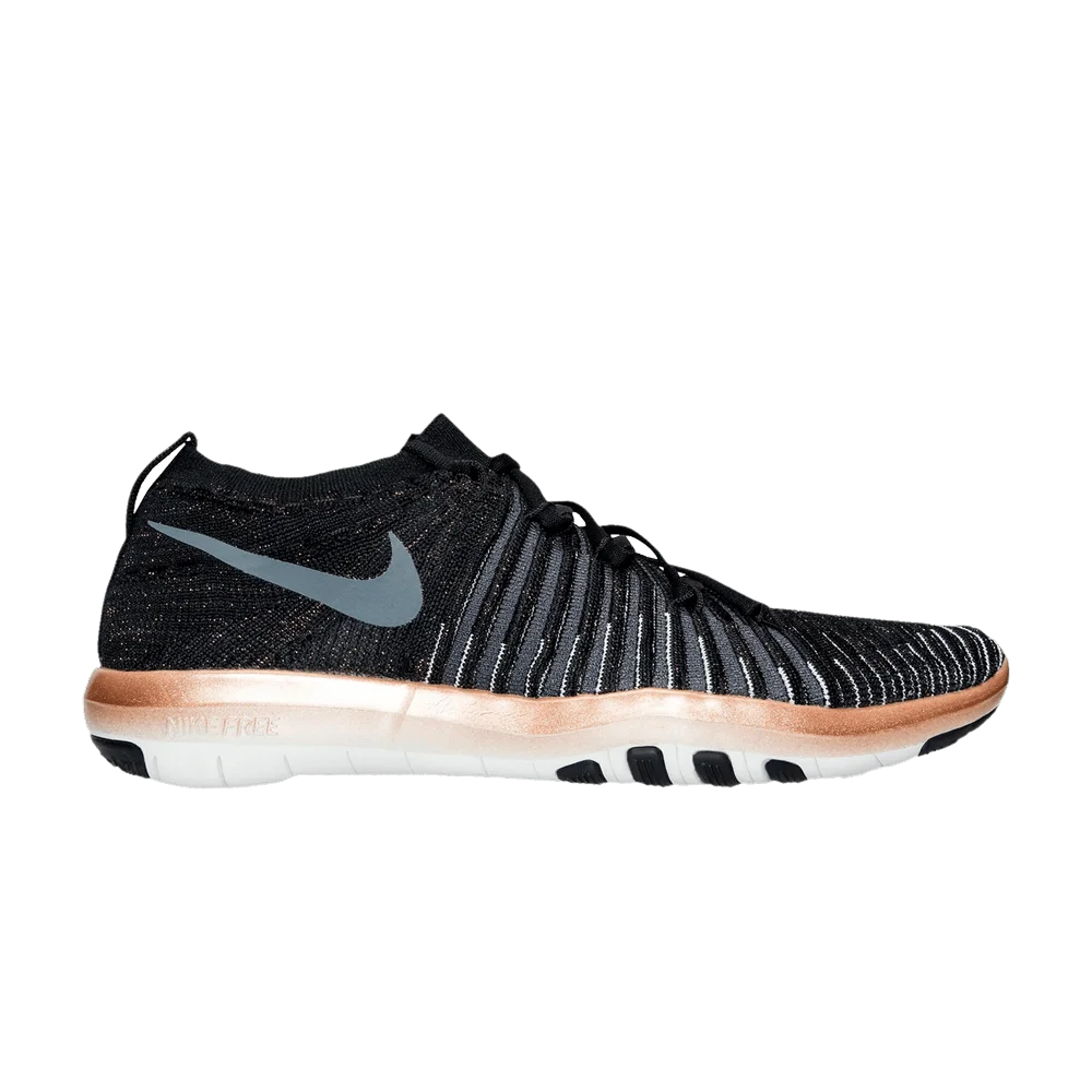 Кроссовки Nike Wmns Free Transform Flyknit 'Black Metallic Bronze'