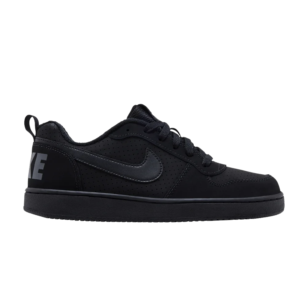 Кроссовки Nike Court Borough Low GS 'Triple Black'