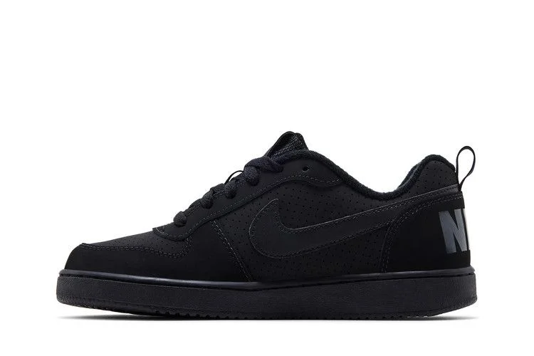 Кроссовки Nike Court Borough Low GS 'Triple Black'