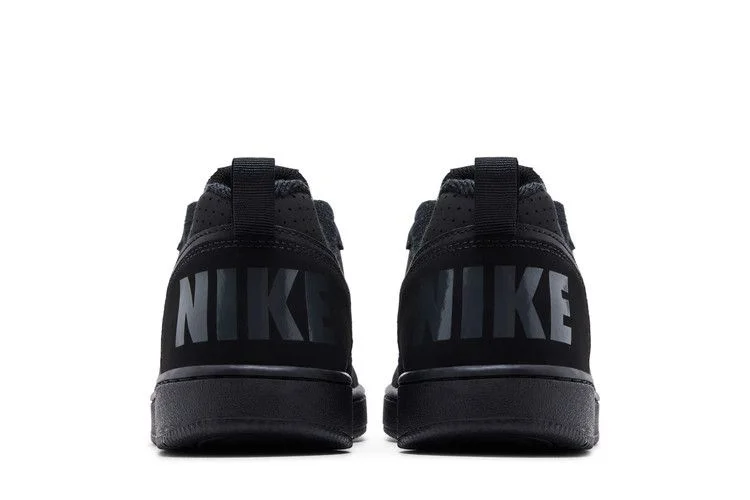 Кроссовки Nike Court Borough Low GS 'Triple Black'
