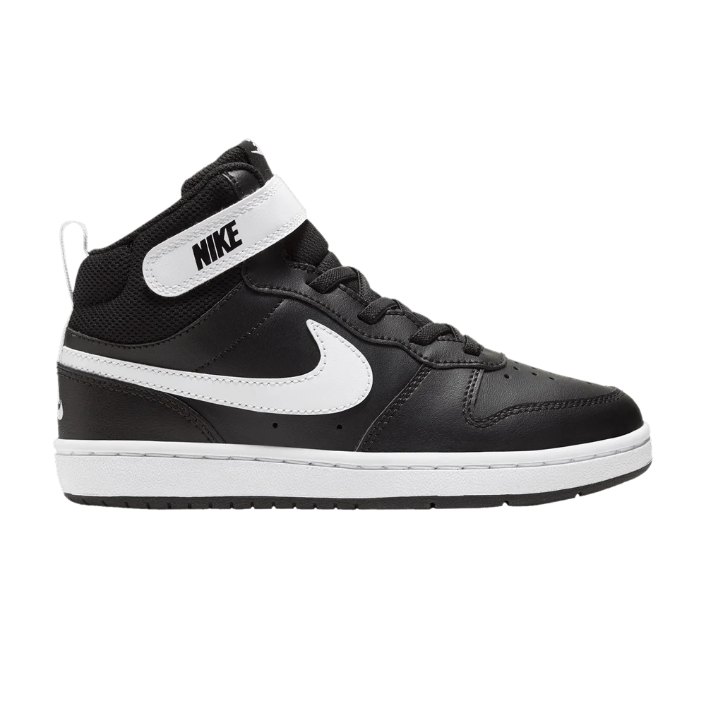 Кроссовки Nike Court Borough Mid 2 PS 'Black White'