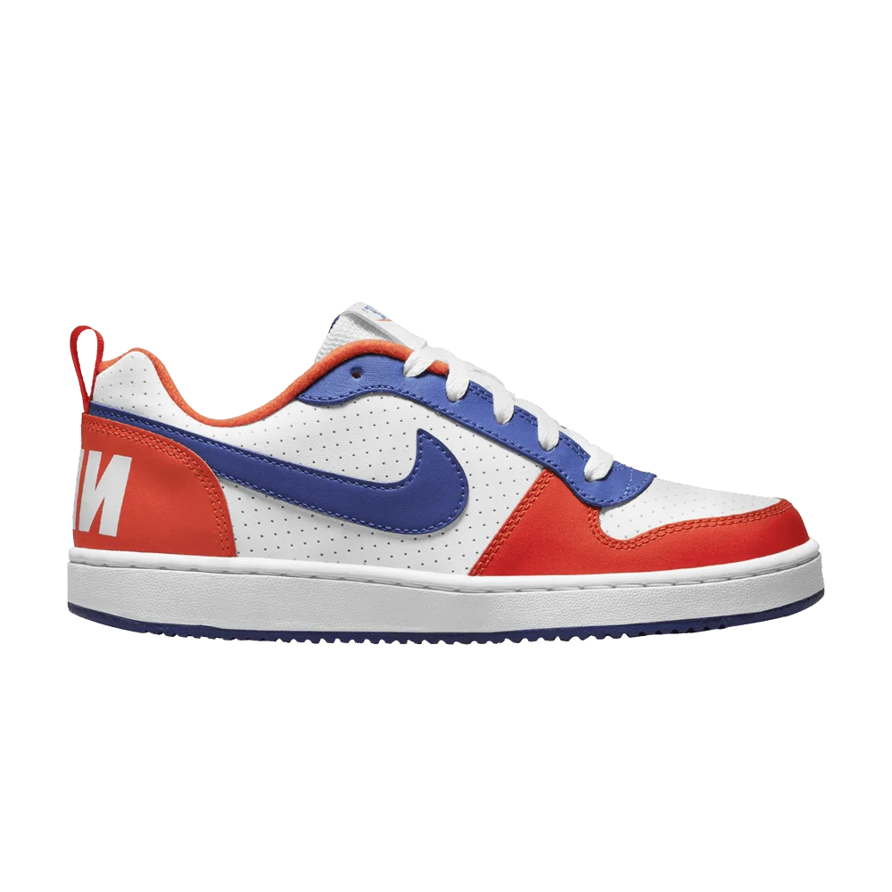 Кроссовки Nike Court Borough Low BG 'Team Orange Hyper Royal'
