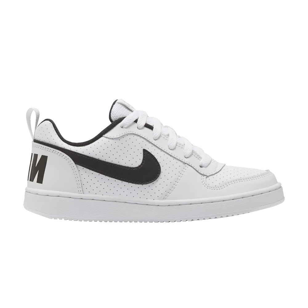 Кроссовки Nike Court Borough Low GS 'White Black'
