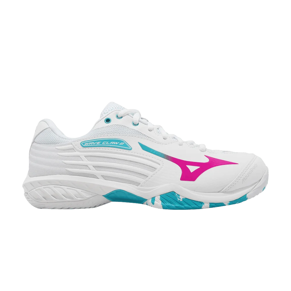 Кроссовки Mizuno Wave Claw 2 Wide 'White Fuchsia Blue'