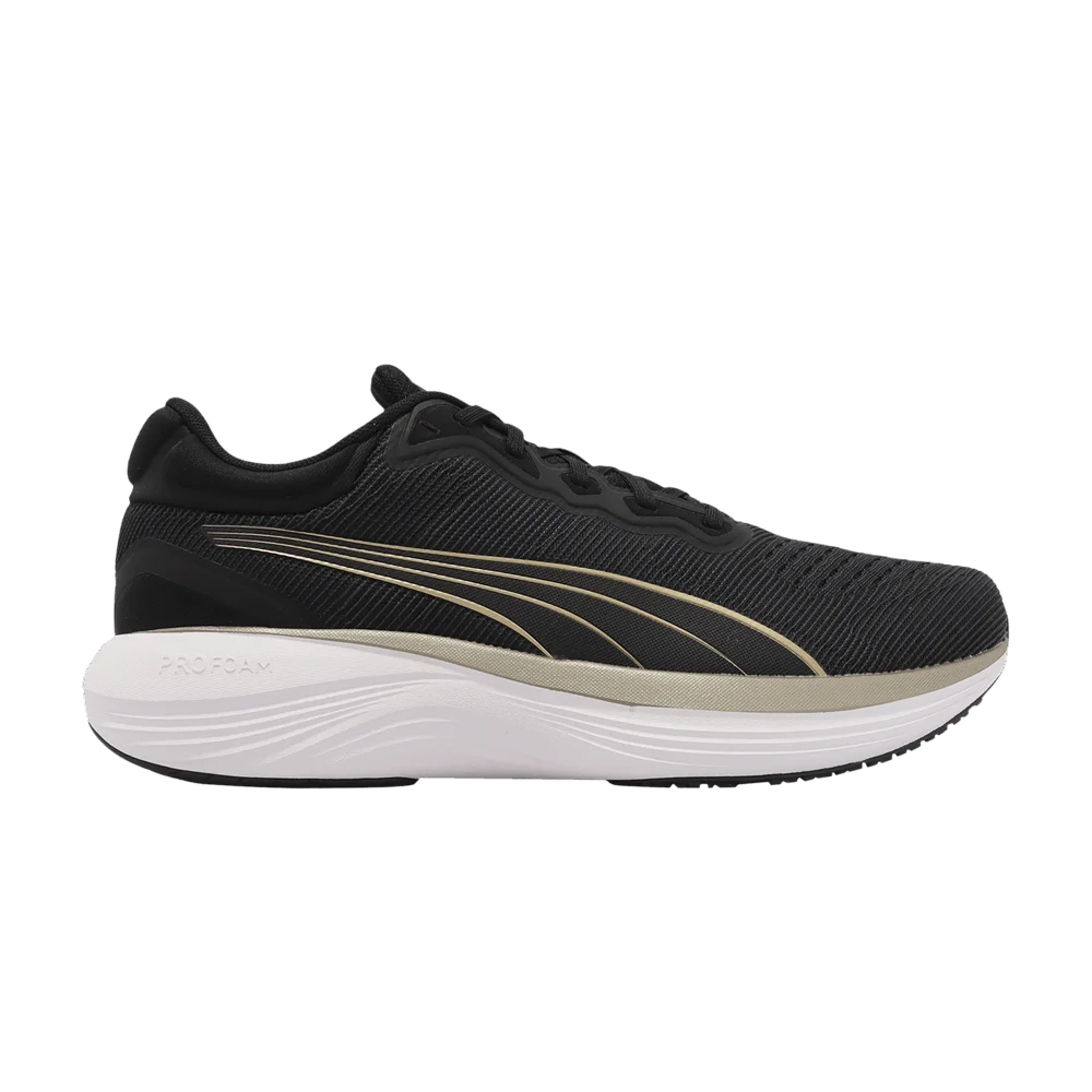 Кроссовки Puma Scend Pro Engineered 'Black Gold White'