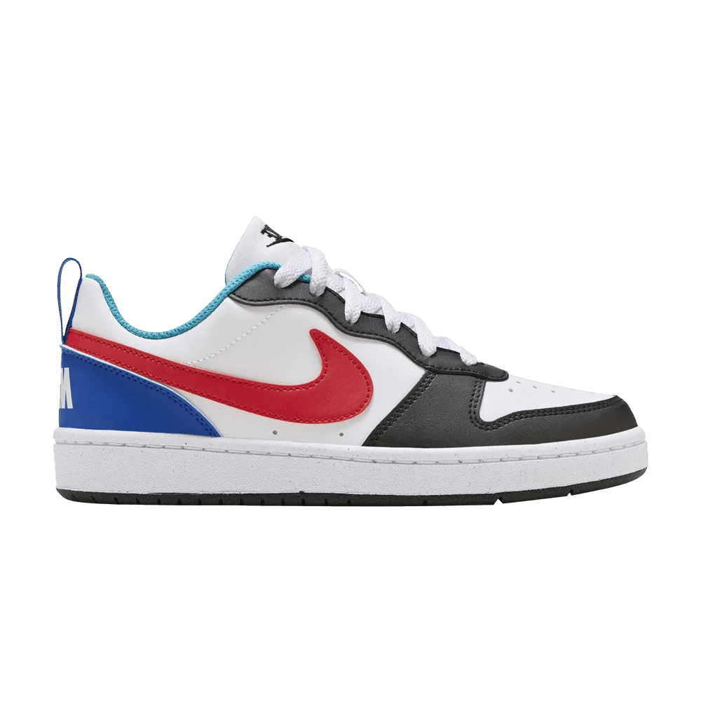 Кроссовки Nike Court Borough Low Recraft GS 'White Red Blue'