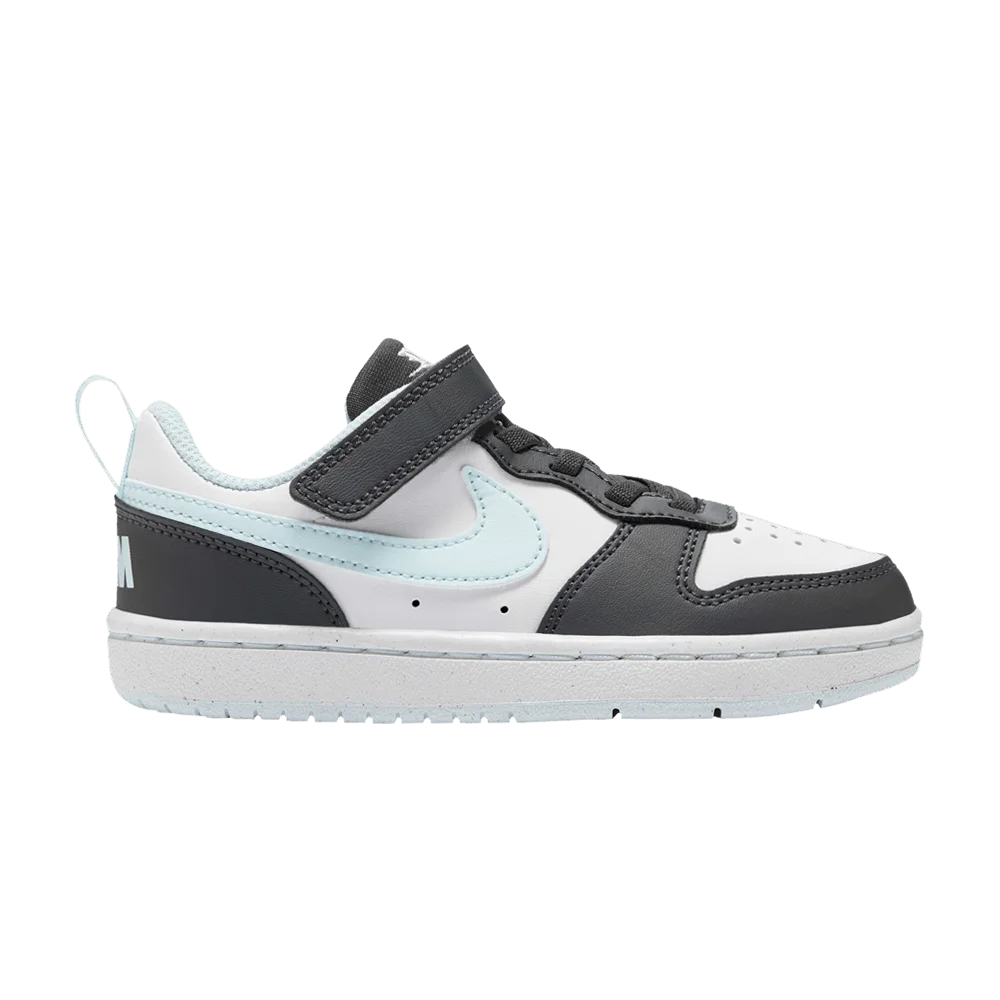 Кроссовки Nike Court Borough Low Recraft PS 'Anthracite Glacier Blue'