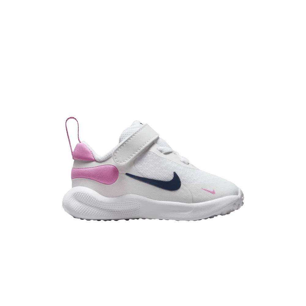 Кроссовки Nike Revolution 7 TD 'White Playful Pink Navy'