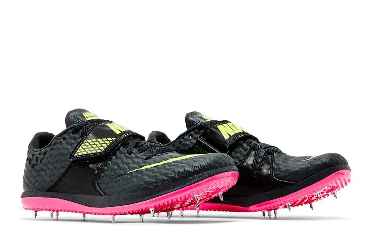 Кроссовки Nike High Jump Elite 'Anthracite Light Lemon Pink' 2024