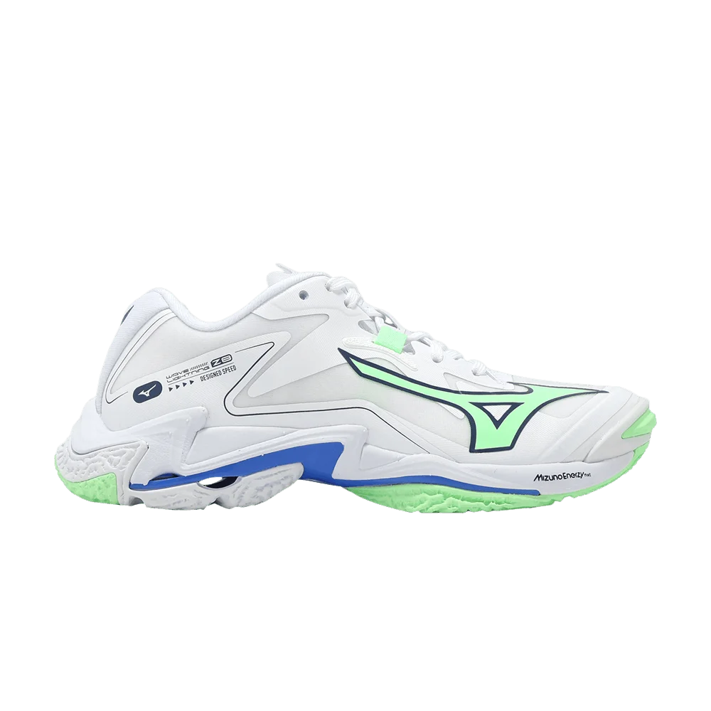 Кроссовки Mizuno Wave Lightning Z8 Wide 'White Neon Mint'