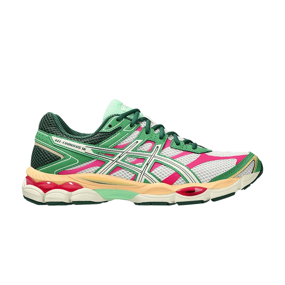 Кроссовки ASICS Gel Cumulus 16 'Green Cream Ivory'