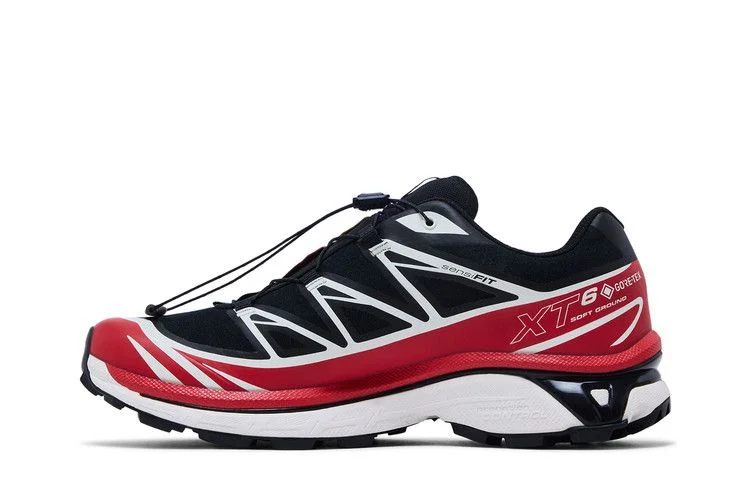 Кроссовки Salomon XT-6 GORE-TEX 'Black Flame Scarlet'