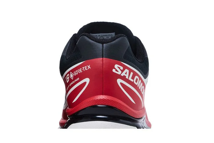 Кроссовки Salomon XT-6 GORE-TEX 'Black Flame Scarlet'