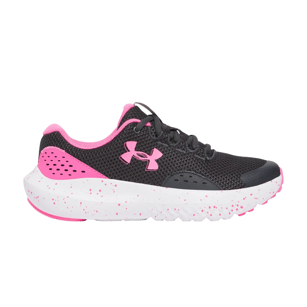 Кроссовки Under Armour Surge 4 GS 'Anthracite Aero Pink'
