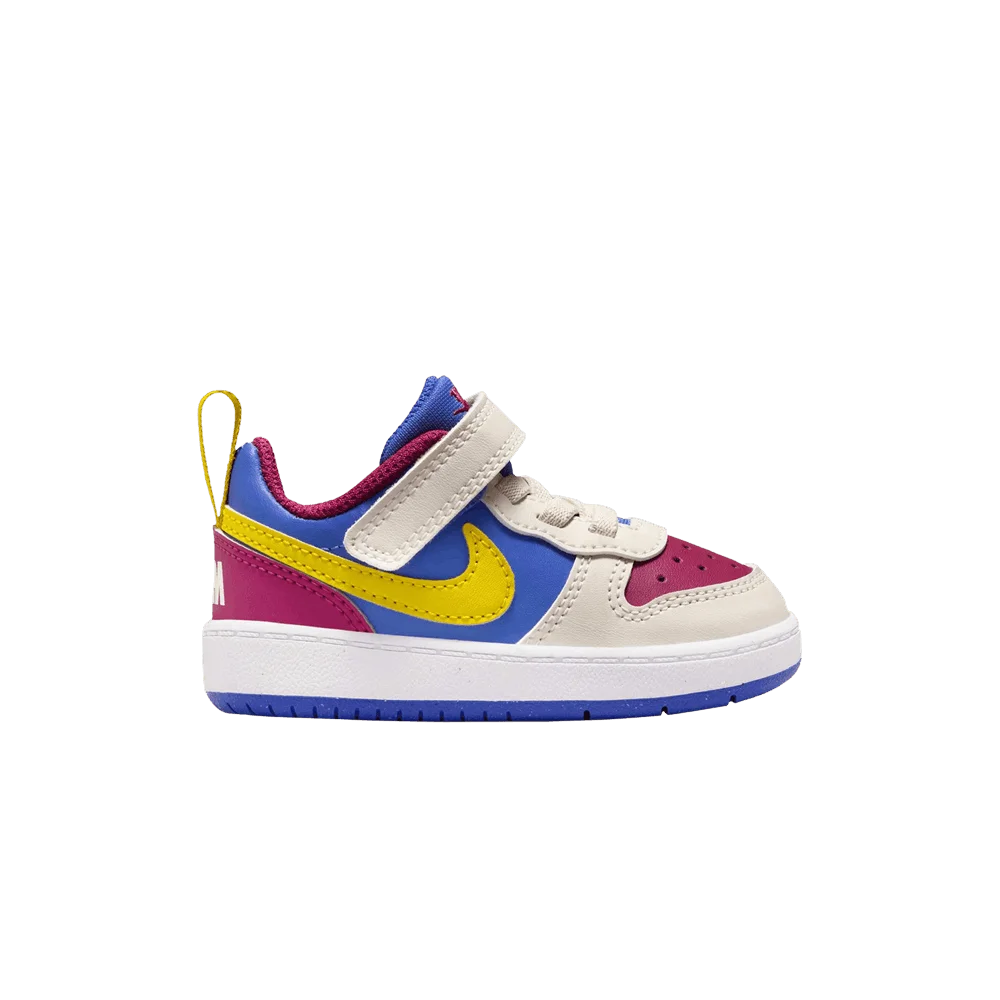 Кроссовки Nike Court Borough Low Recraft TD 'Sweet Beet Comet Blue Citron'