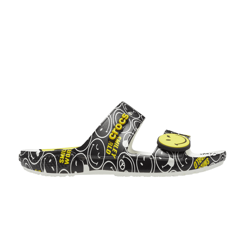 smileyworld-x-classic-sandal-black-white-207207-94s