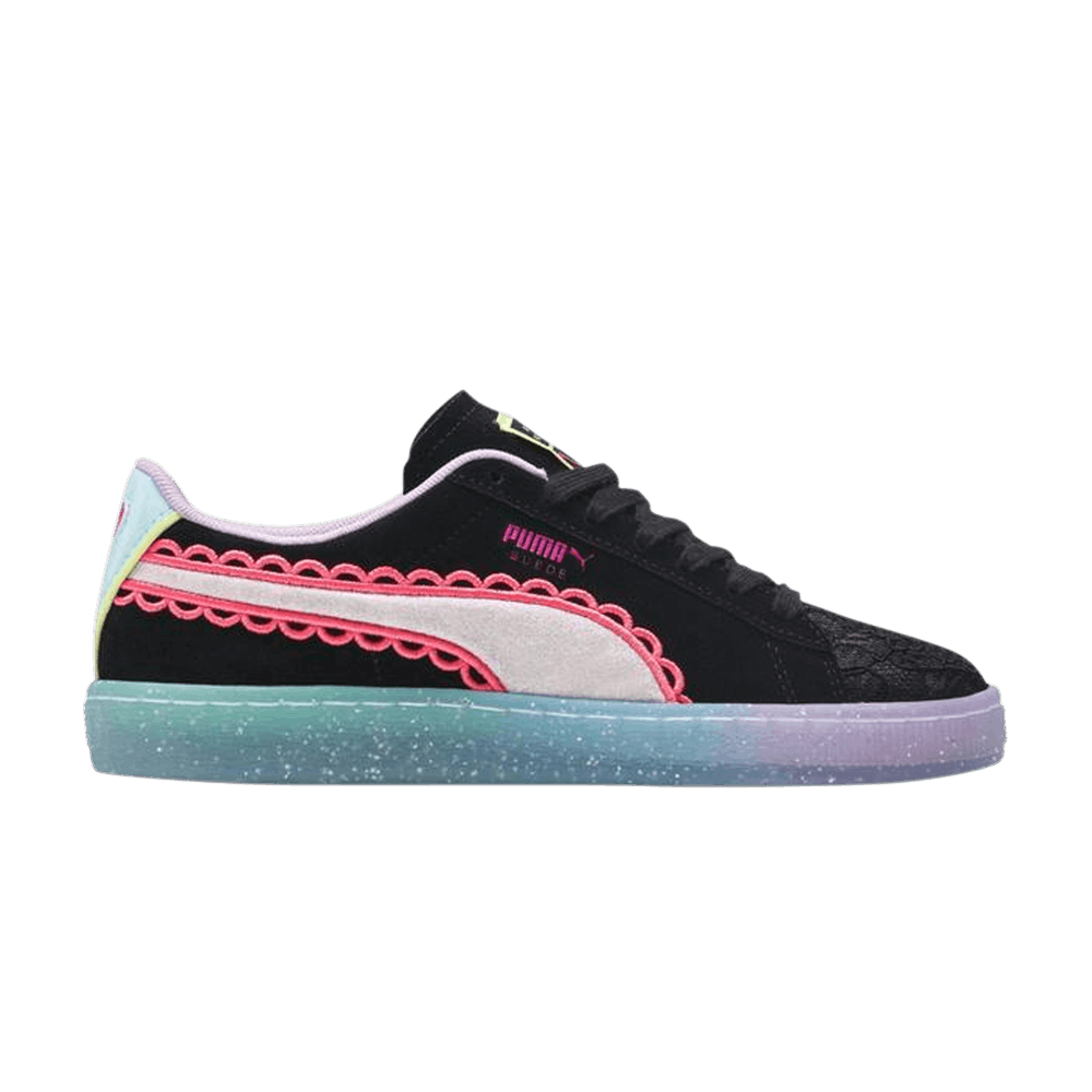 Кроссовки Puma Sophia Webster x Wmns Suede 'Black Fiery Coral'