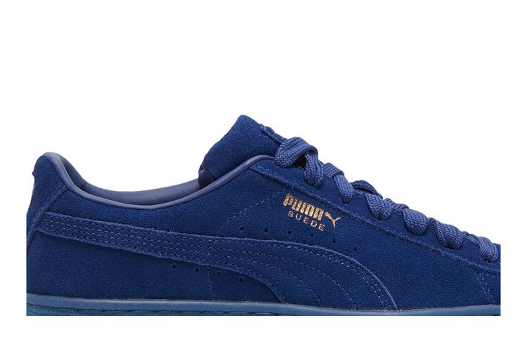 Кроссовки Puma Suede Classic Jr 'Mono Gold - Elektro Blue'