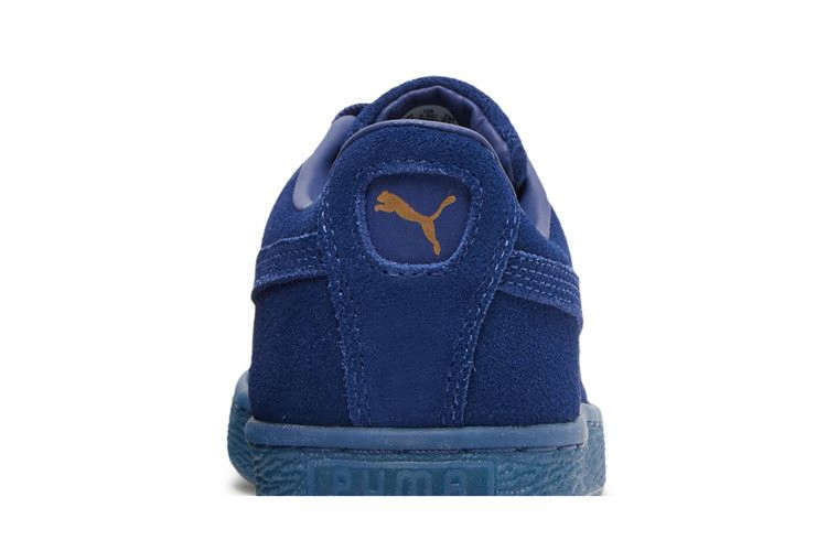 Кроссовки Puma Suede Classic Jr 'Mono Gold - Elektro Blue'
