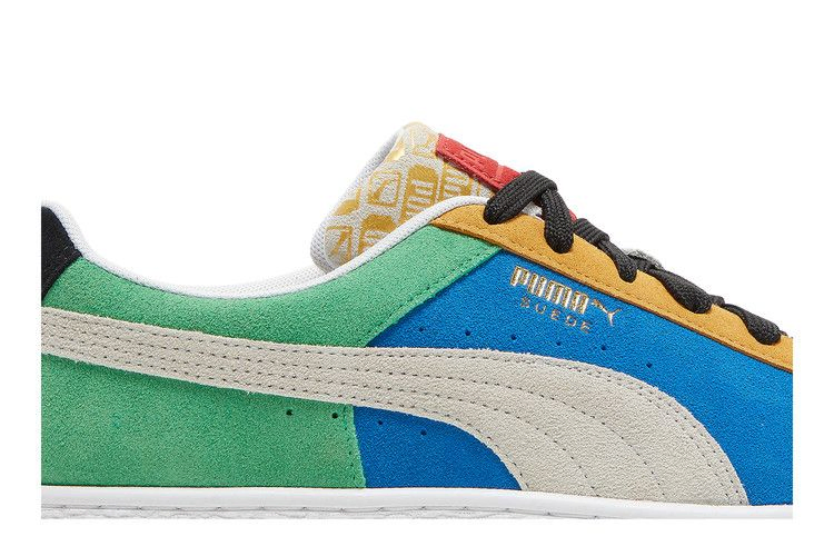 Кроссовки Puma Suede Classix 'White Multi-Color'