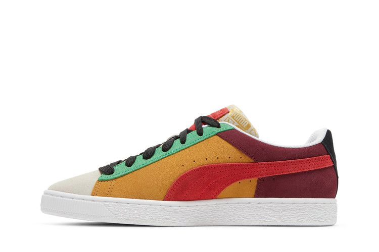 Кроссовки Puma Suede Classix 'White Multi-Color'