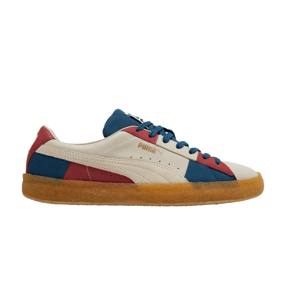 Кроссовки Puma Suede 'Crepe Patch - Peyote Blue Red'