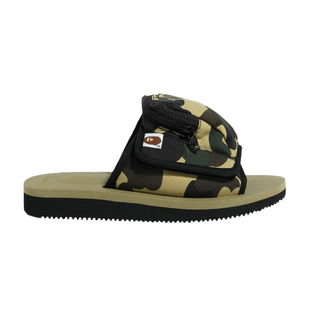 Кроссовки BAPE Suicoke x Camo Dao Sandal 'Yellow'