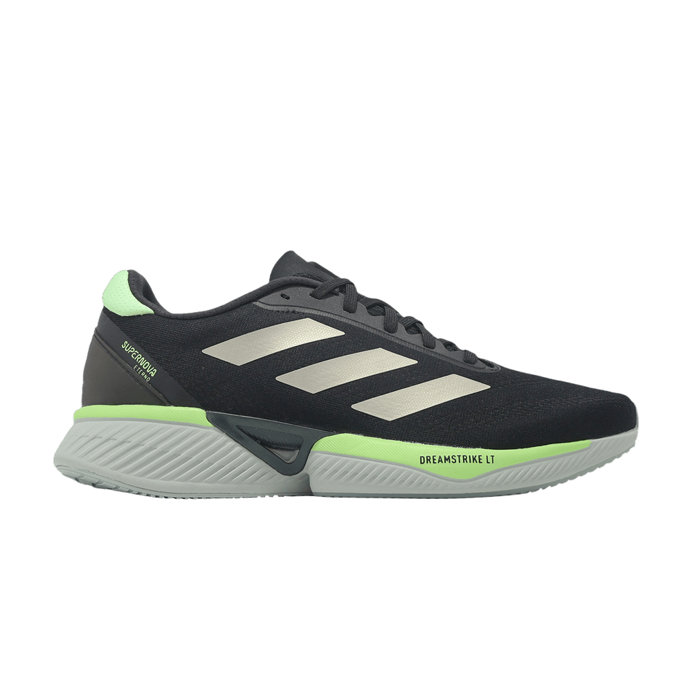 Кроссовки adidas Supernova Eterno 'Core Black Green'