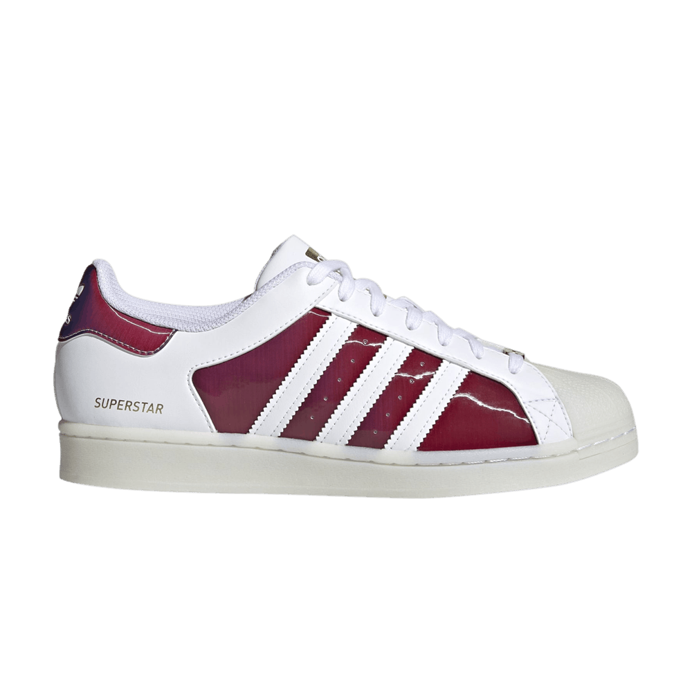 Кроссовки adidas Superstar 'Red Color-Shifting Print'