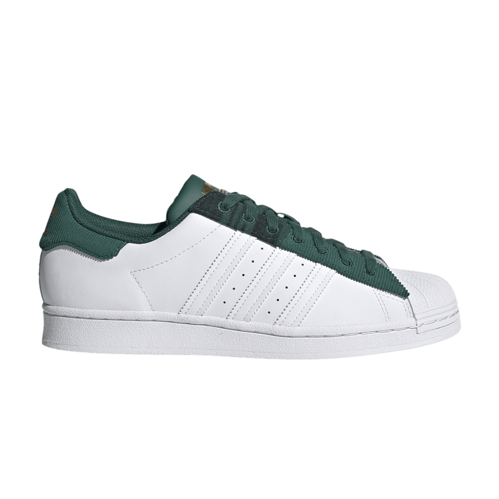 Кроссовки adidas Superstar 'White Collegiate Green'