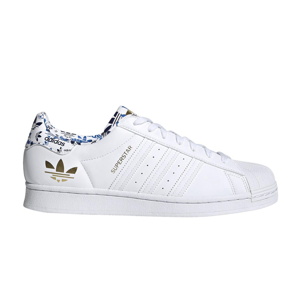Кроссовки adidas Superstar 'White Gold Metallic'