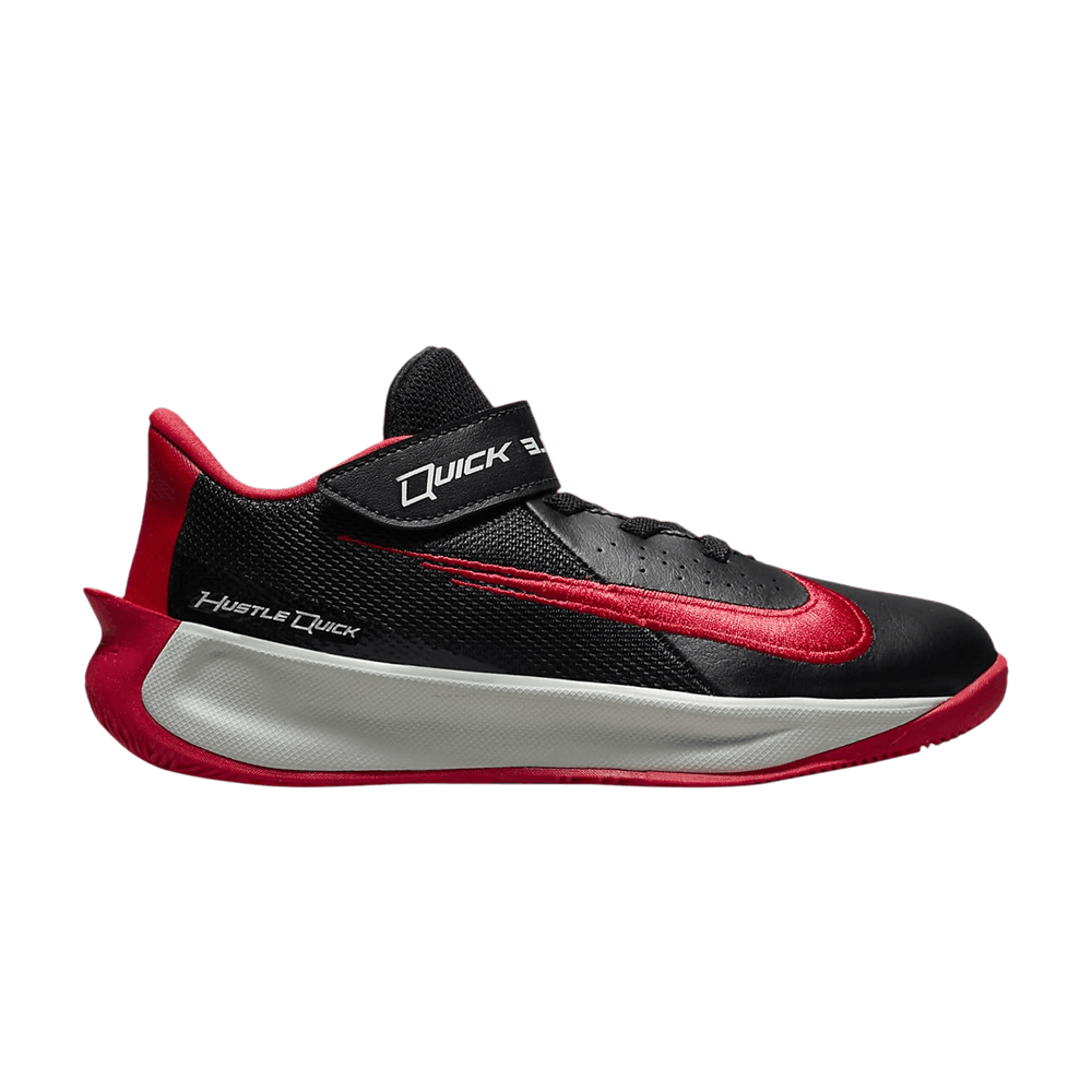 Кроссовки Nike Team Hustle Quick 3 PS 'Bred'