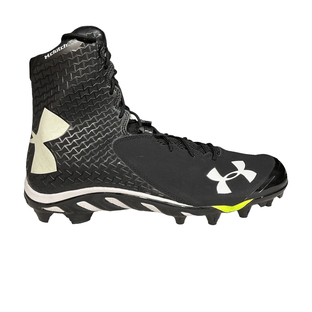 Кроссовки Under Armour Team Spine Brawler MC Wide 'Black White Volt'