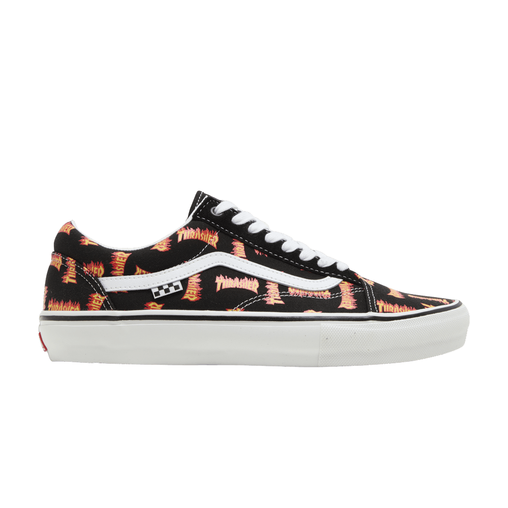 Кроссовки Vans Thrasher x Skate Old Skool 'Allover Thrasher Logo'