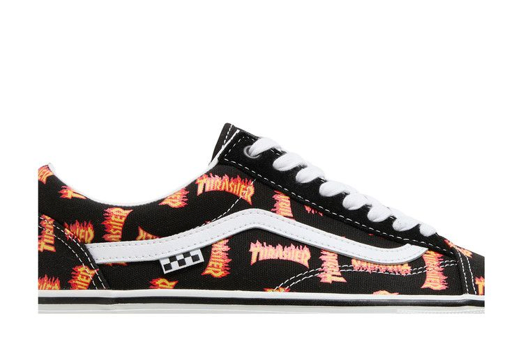 Кроссовки Vans Thrasher x Skate Old Skool 'Allover Thrasher Logo'
