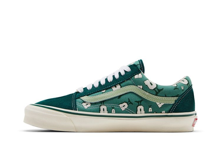 Кроссовки Vans Undefeated x OG Old Skool LX 'U-Man - Bistro Green'