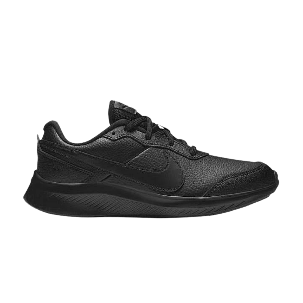 Кроссовки Nike Varsity Leather GS 'Triple Black'