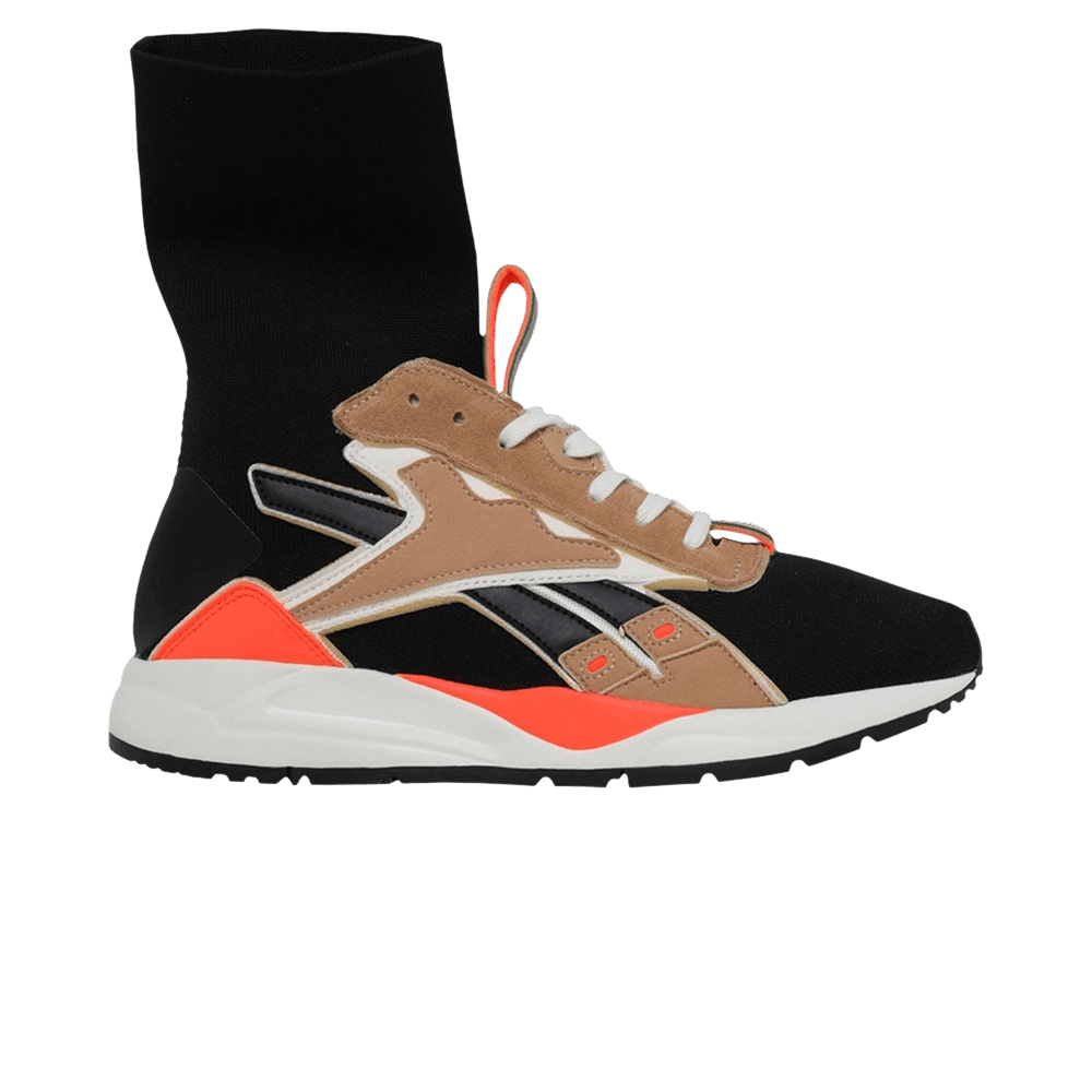 Кроссовки Reebok Victoria Beckham x Bolton Sock 'Black Sahara Orange'