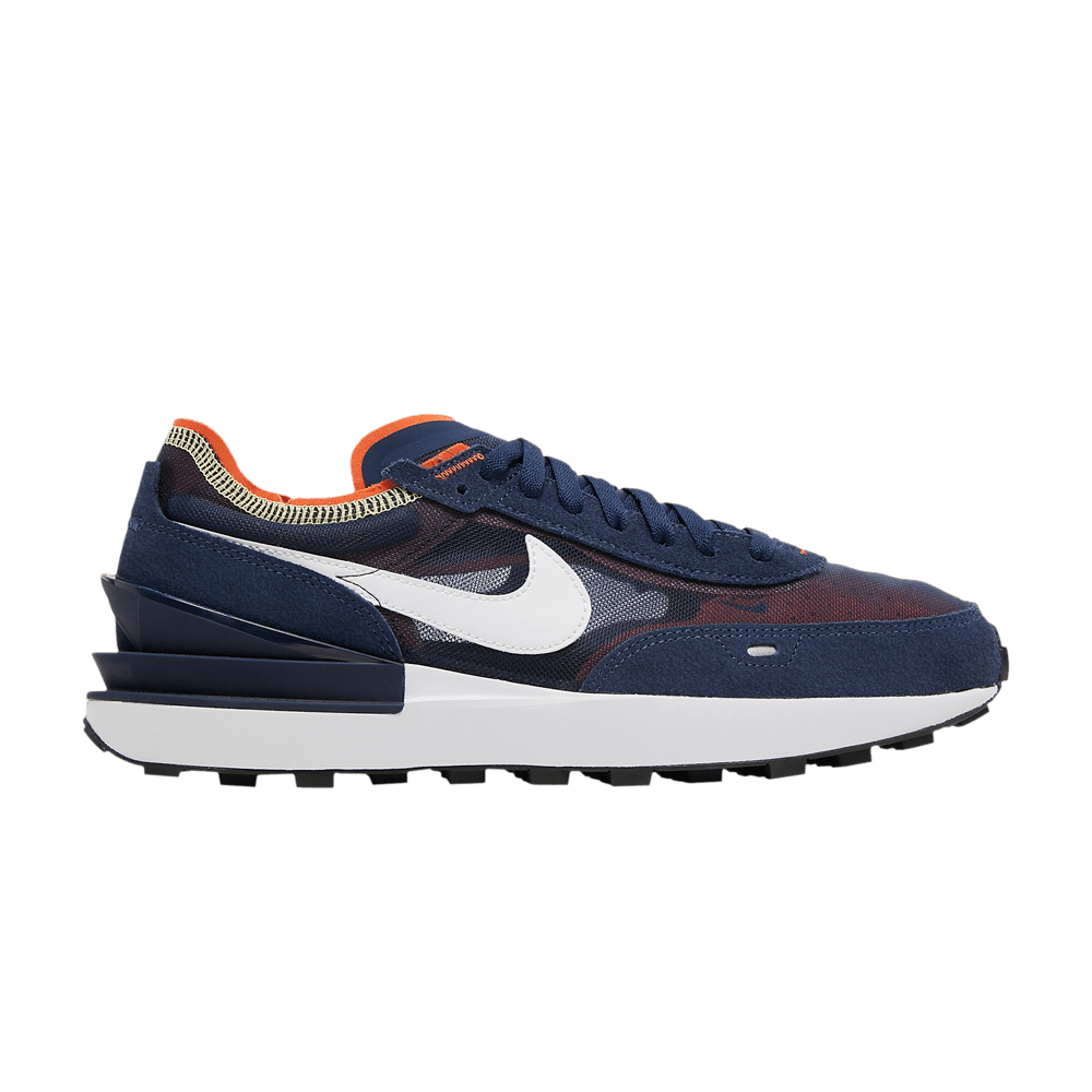 Кроссовки Nike Waffle One 'Midnight Navy Orange Melon Tint'