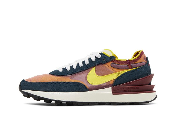 Кроссовки Nike Waffle One SE 'Dark Beetroot Yellow Strike'