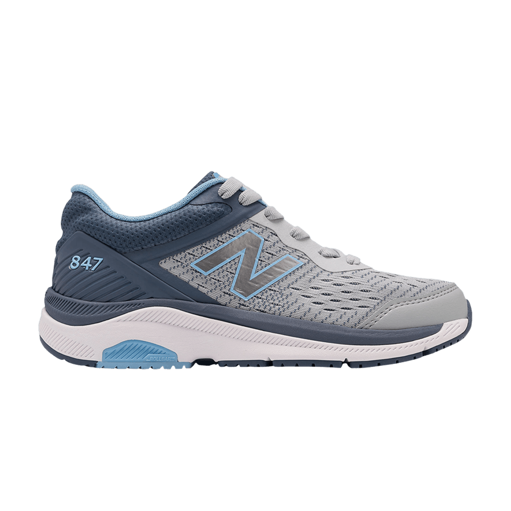 Кроссовки New Balance Wmns 847v4 'Light Aluminum Team Carolina'
