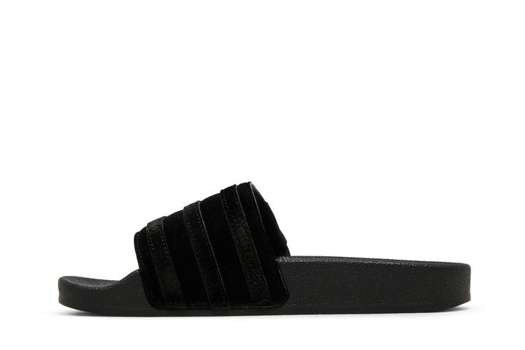Кроссовки adidas Wmns Adilette Slide 'Black Gold Metallic'